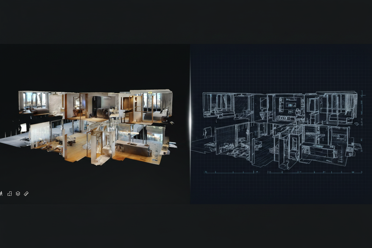Matterport 3D dollhouse