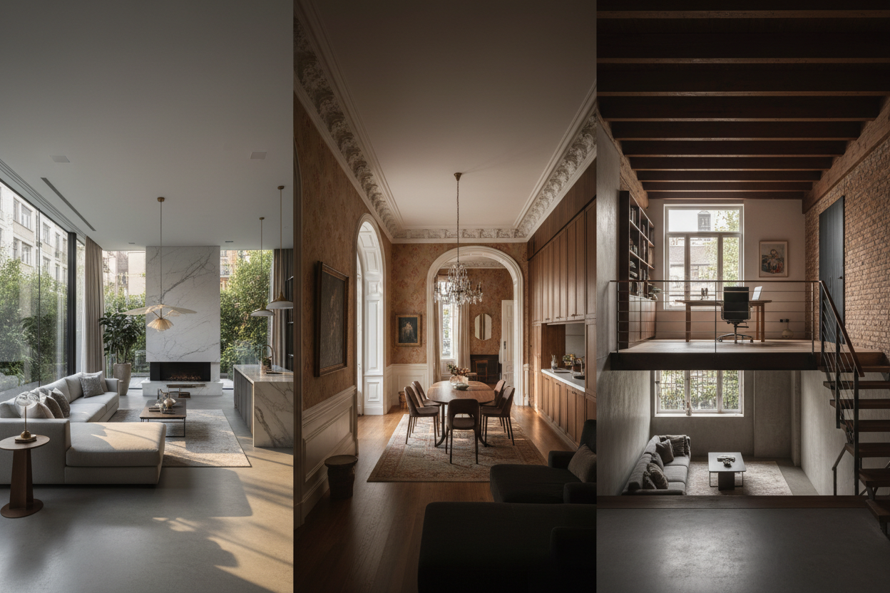 What Are the Three Types of Floor Plans?