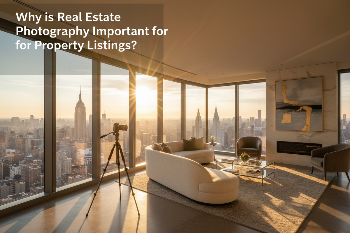 Why is Real Estate Photography Important for Property Listings?